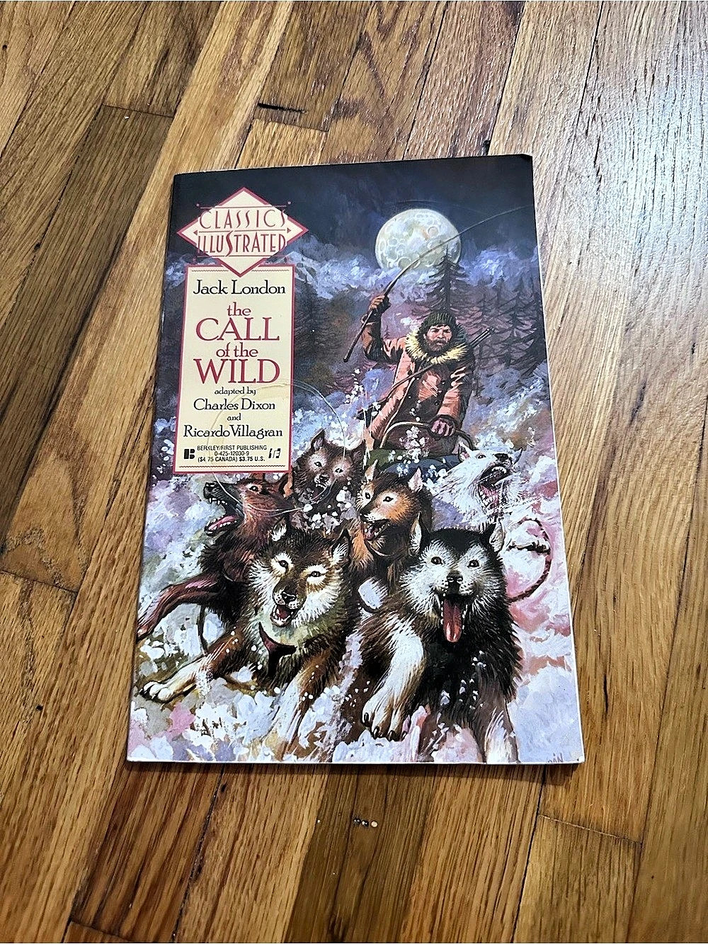 Classic Illustrated The Call of the Wild Illustrated Book